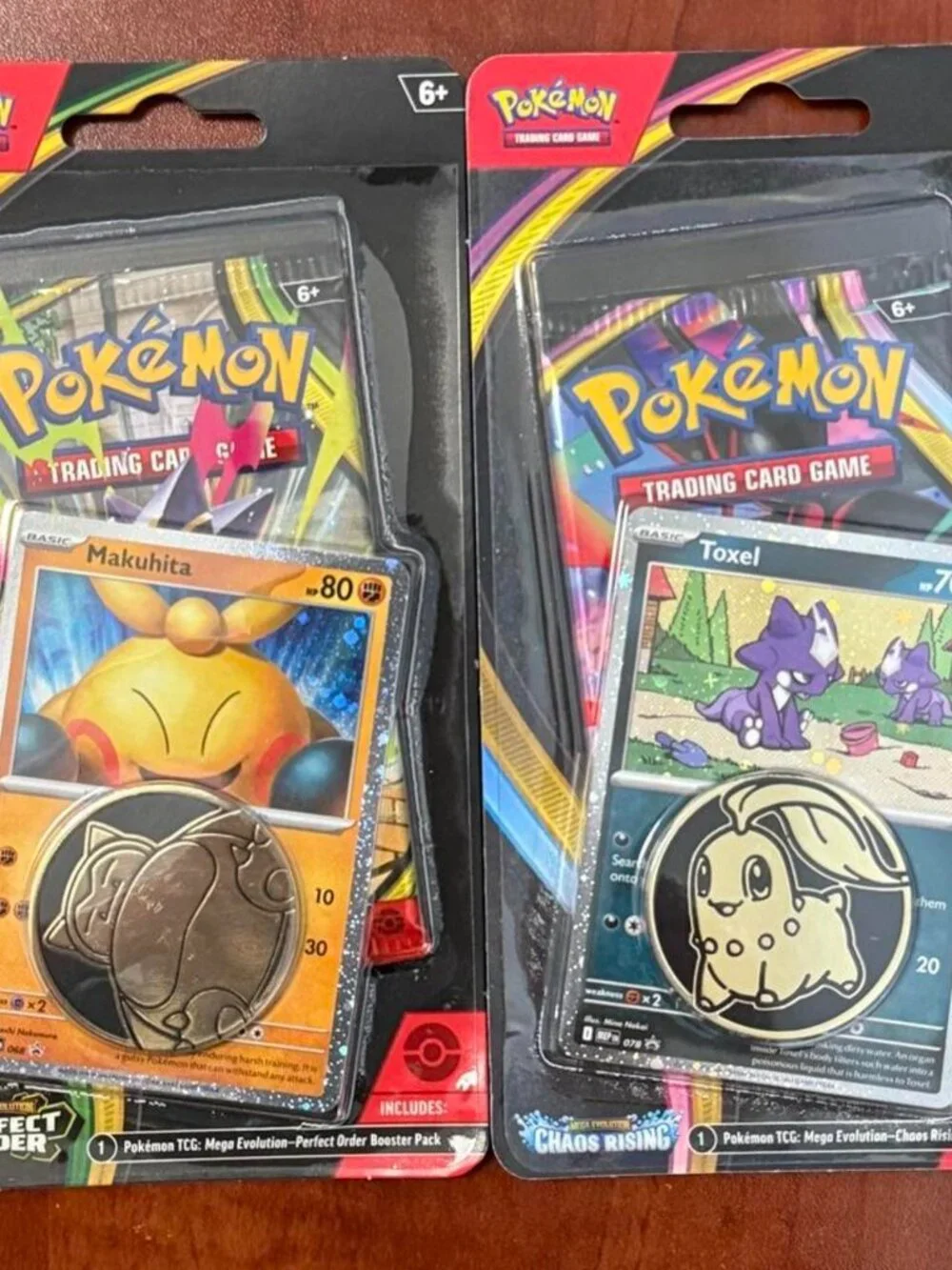 Pokémon TCG 2-Pack Mega Evolution Blister Lot – 2 Boosters + 2 Promos + Coins